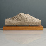 Mount Bachelor Sculpture (View from Lava Lake, Oregon) Sculpted Peaks