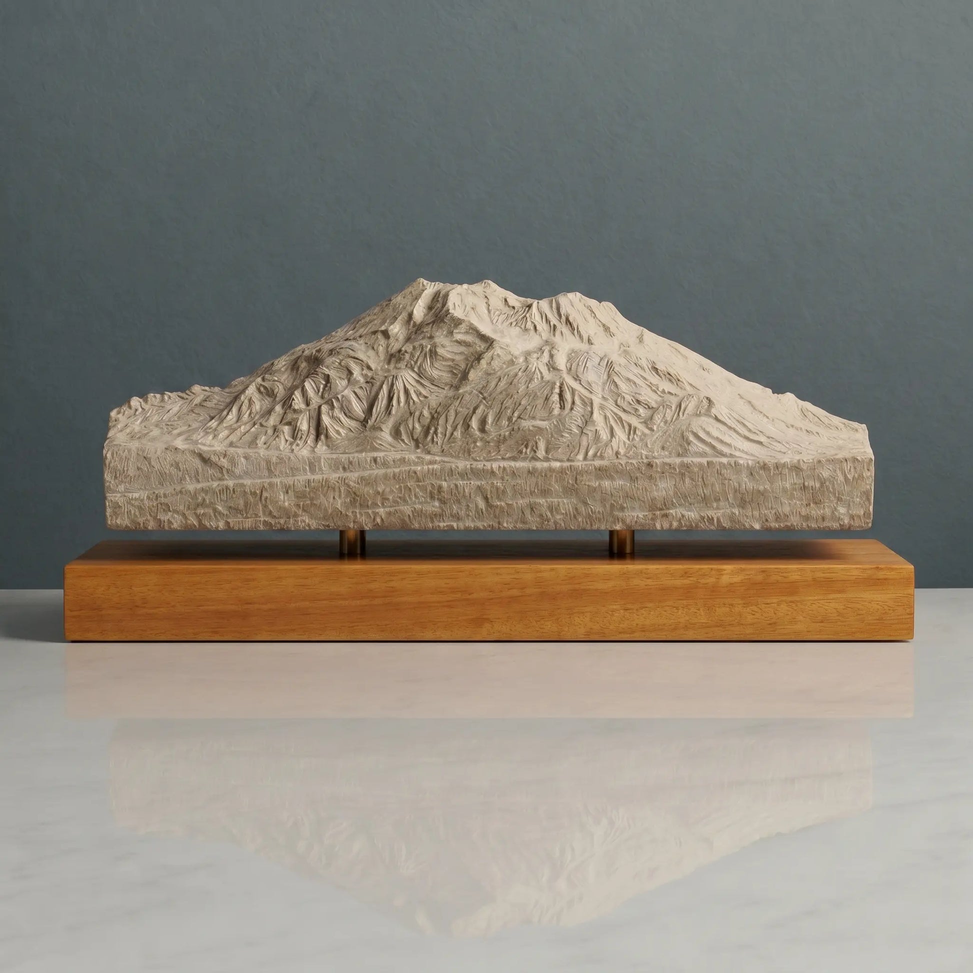 Mount Bachelor Sculpture (View from Lava Lake, Oregon) Sculpted Peaks