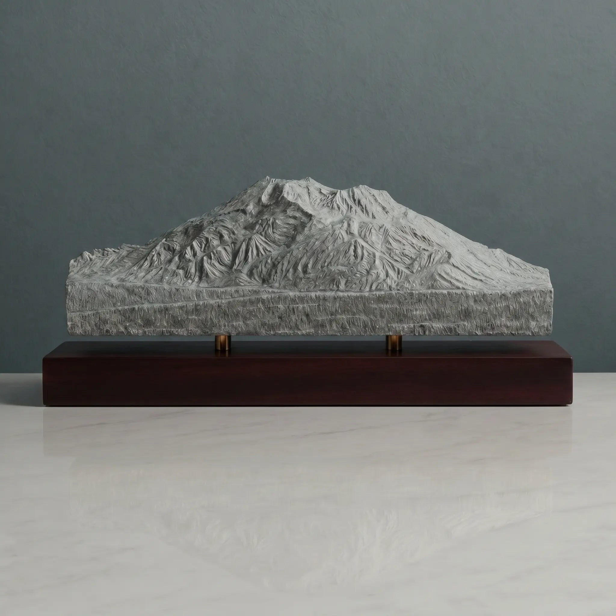 Mount Bachelor Sculpture (View from Lava Lake, Oregon) Sculpted Peaks