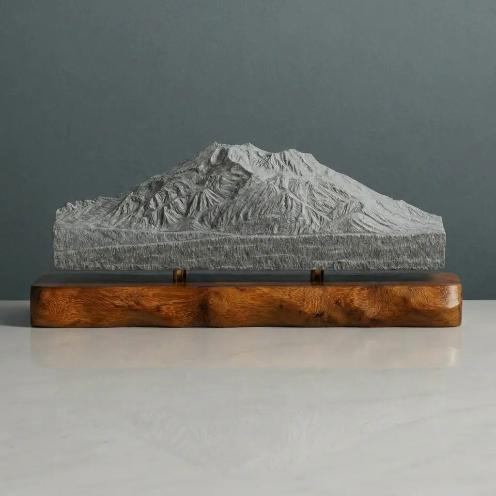 Mount Bachelor Sculpture (View from Lava Lake, Oregon) Sculpted Peaks
