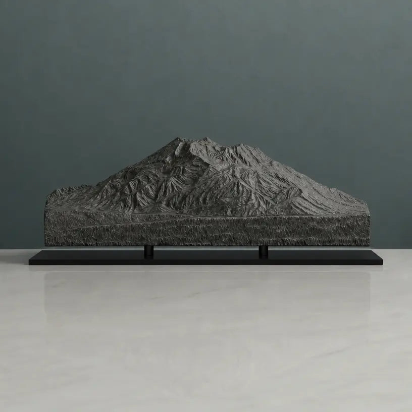 Mount Bachelor Sculpture (View from Lava Lake, Oregon) Sculpted Peaks
