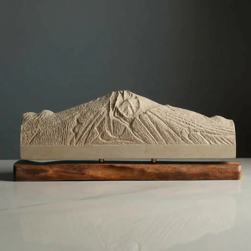 Mount Bachelor Sculpture (Oregon) Sculpted Peaks