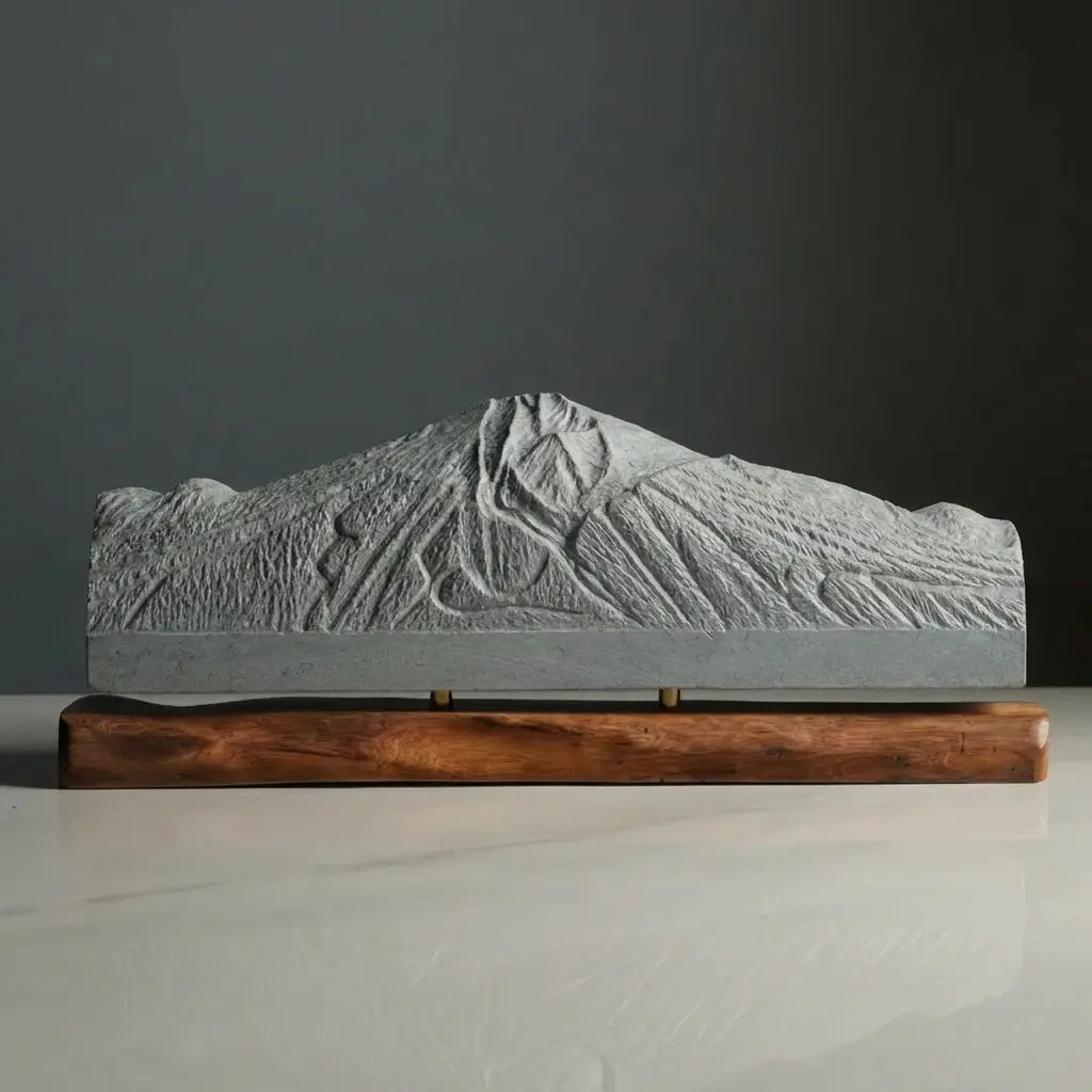 Mount Bachelor Sculpture (Oregon) Sculpted Peaks
