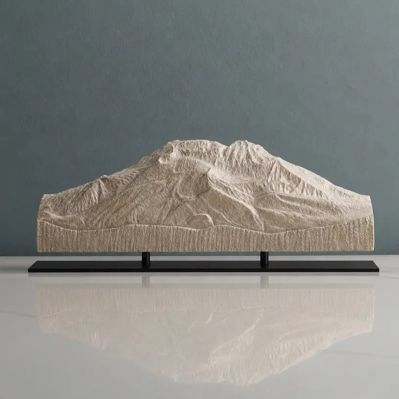 Mount Bachelor Sculpture (View from Bend, Oregon) Sculpted Peaks