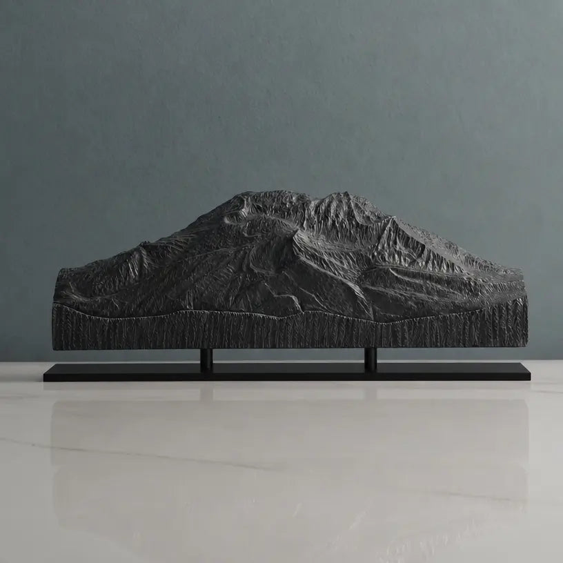 Mount Bachelor Sculpture (View from Bend, Oregon) Sculpted Peaks