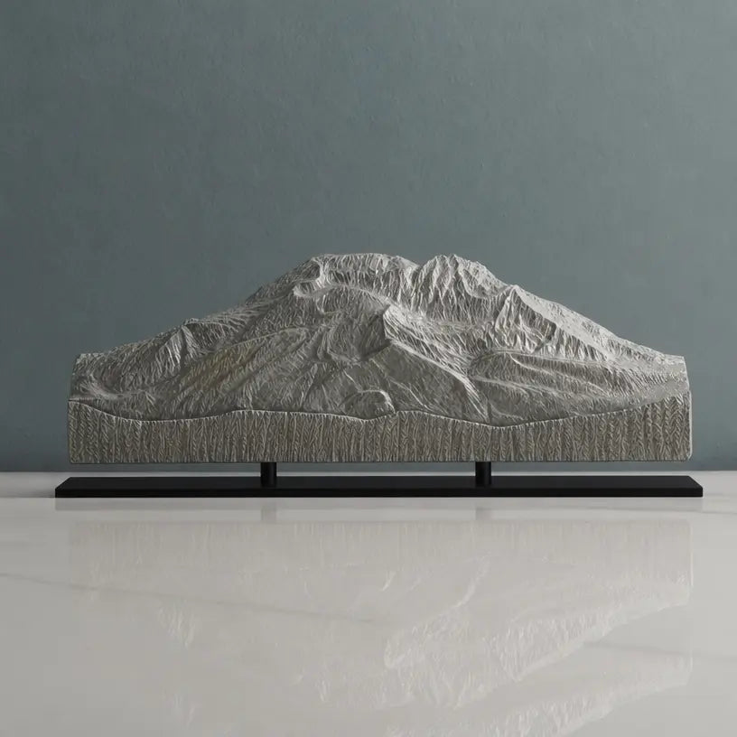 Mount Bachelor Sculpture (View from Bend, Oregon) Sculpted Peaks