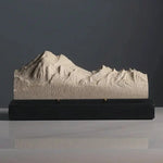 Mount Baker Sculpture (View from Bellingham Bay, Cascade Range, Washington) Sculpted Peaks