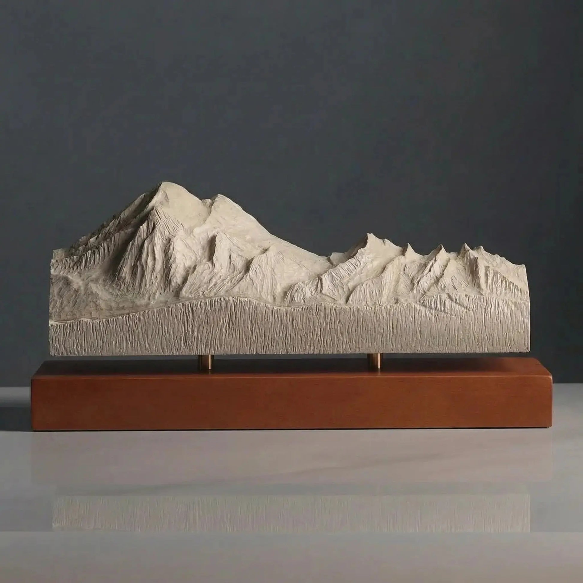 Mount Baker Sculpture (View from Bellingham Bay, Cascade Range, Washington) Sculpted Peaks