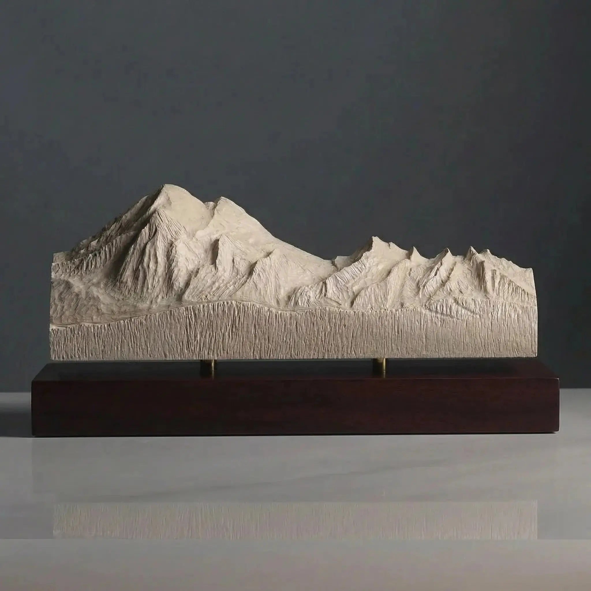 Mount Baker Sculpture (View from Bellingham Bay, Cascade Range, Washington) Sculpted Peaks