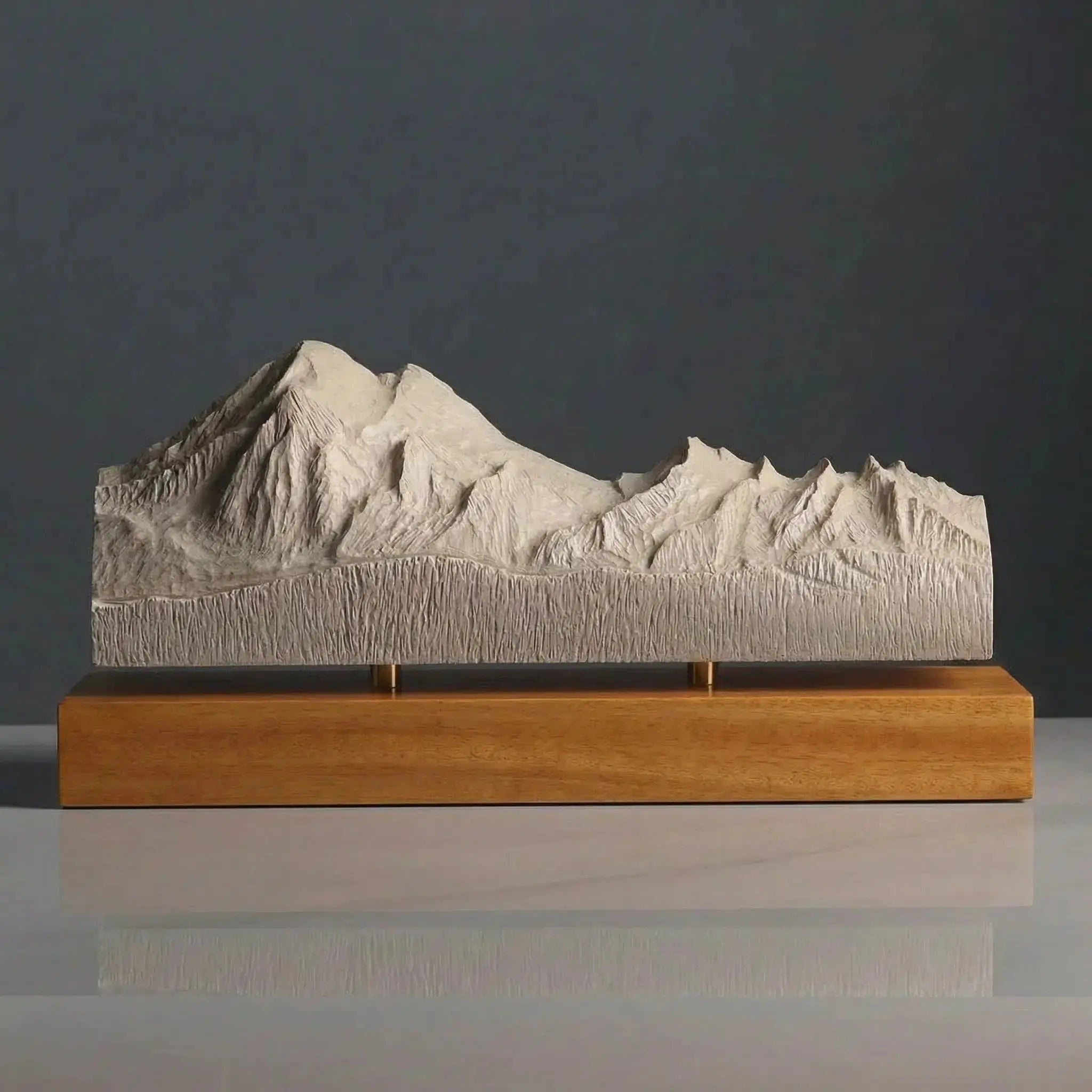 Mount Baker Sculpture (View from Bellingham Bay, Cascade Range, Washington) Sculpted Peaks