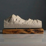 Mount Baker Sculpture (View from Bellingham Bay, Cascade Range, Washington) Sculpted Peaks