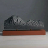 Mount Baker Sculpture (View from Bellingham Bay, Cascade Range, Washington) Sculpted Peaks