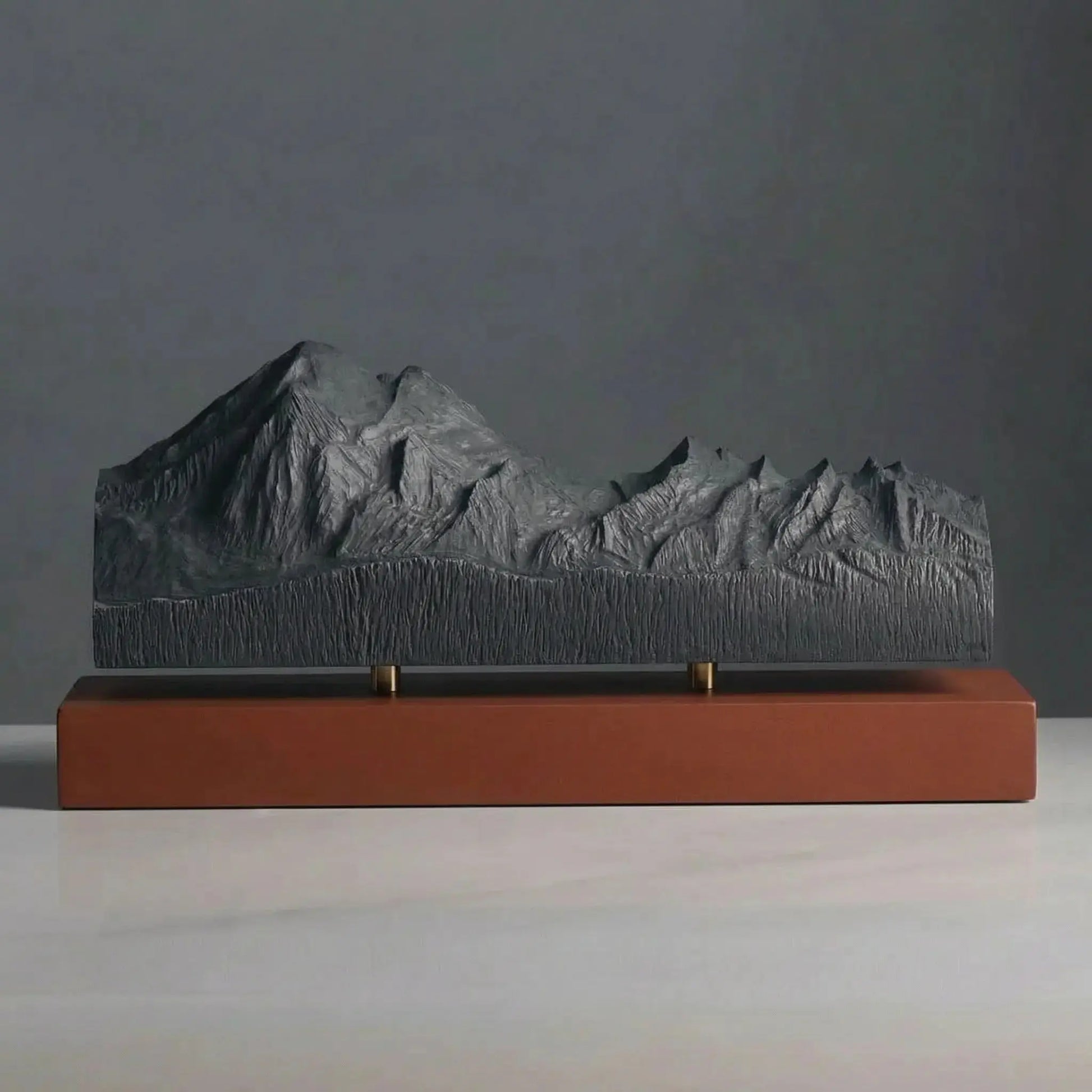 Mount Baker Sculpture (View from Bellingham Bay, Cascade Range, Washington) Sculpted Peaks