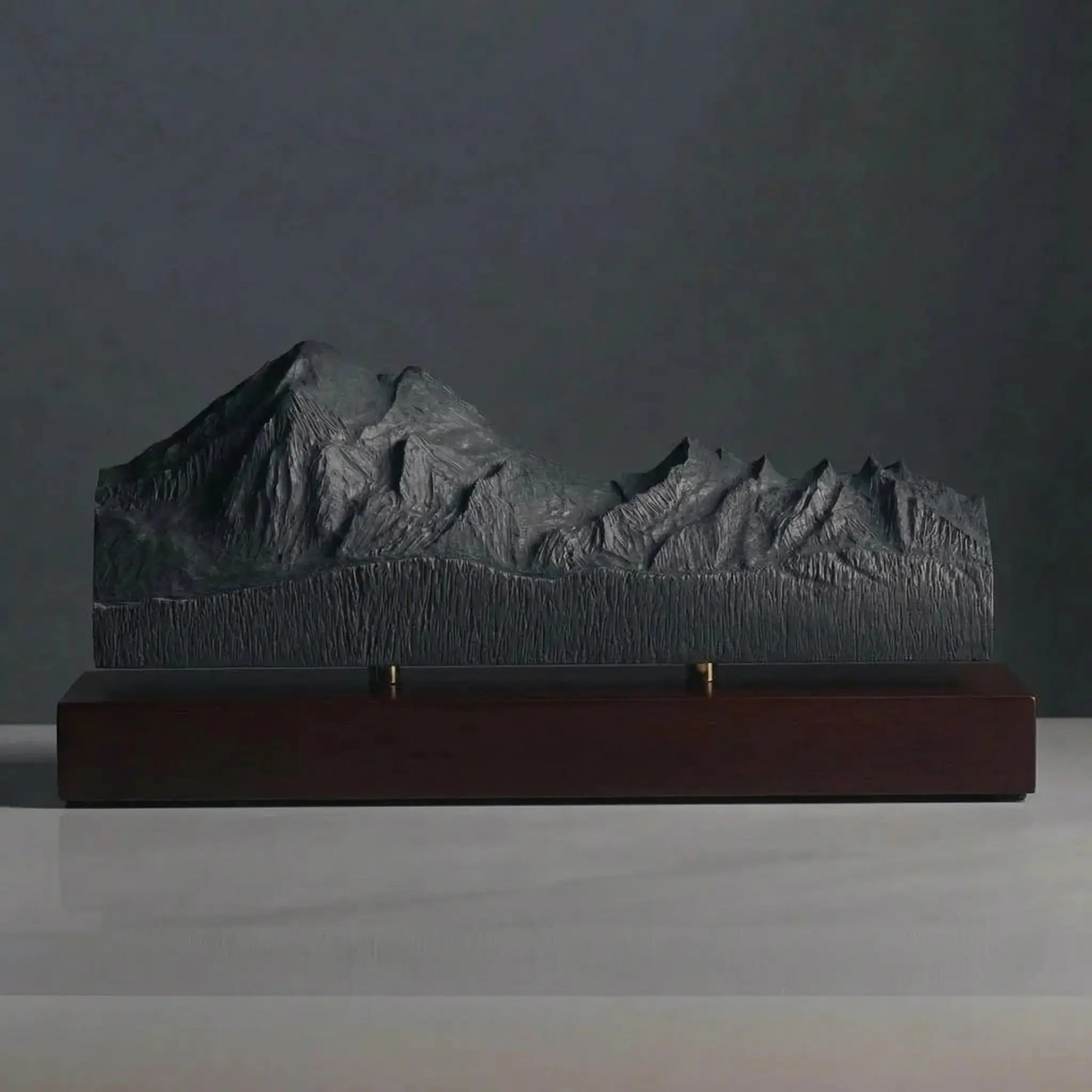 Mount Baker Sculpture (View from Bellingham Bay, Cascade Range, Washington) Sculpted Peaks