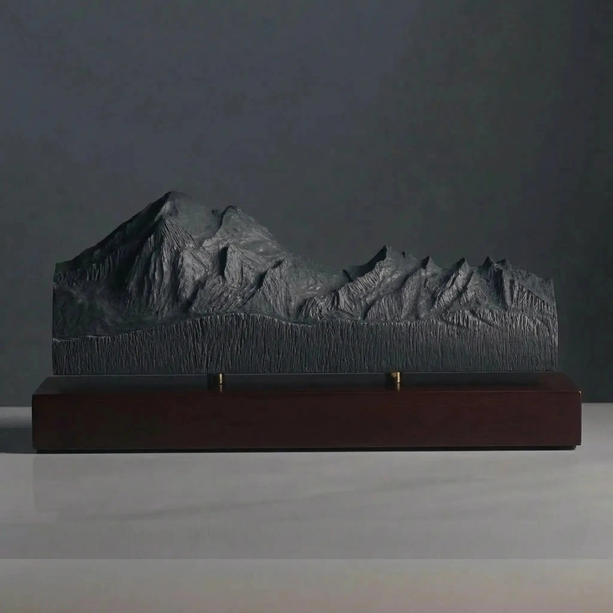 Mount Baker Sculpture (View from Bellingham Bay, Cascade Range, Washington) Sculpted Peaks