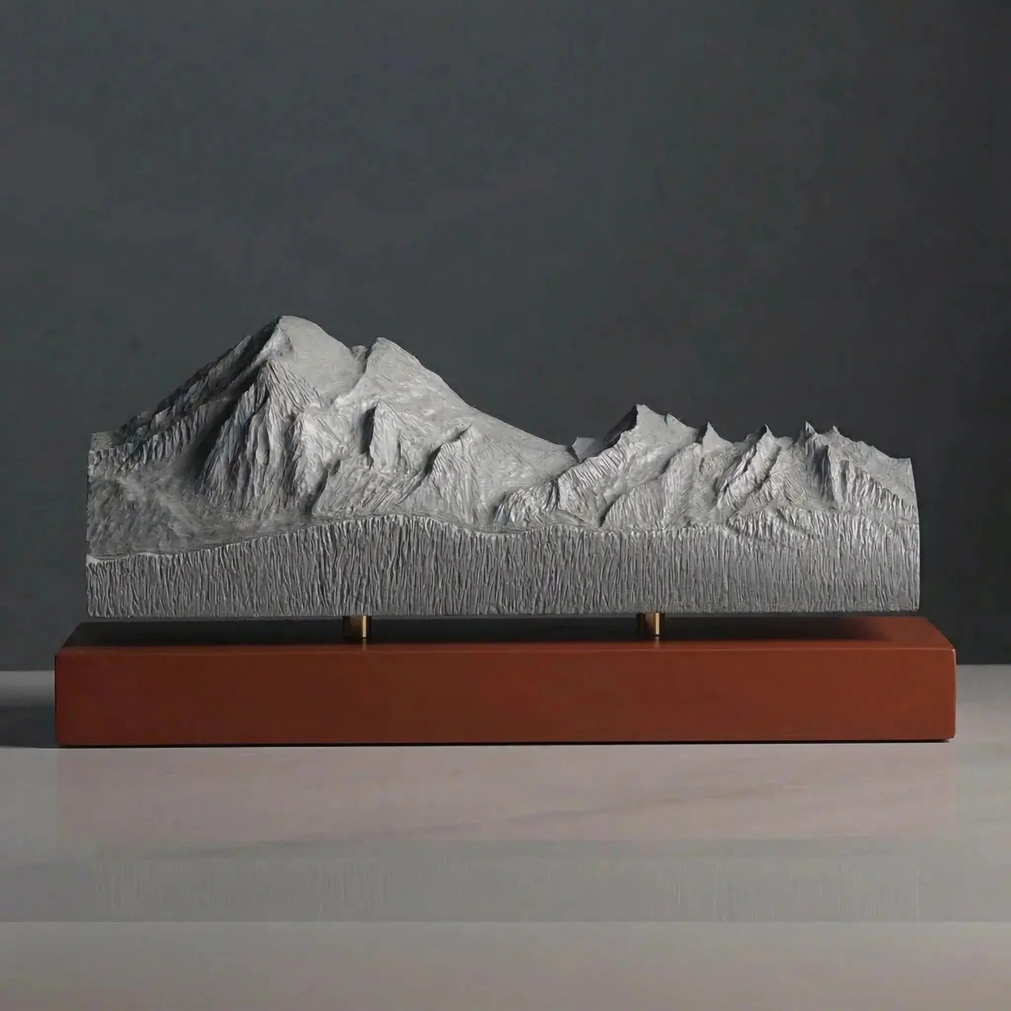 Mount Baker Sculpture (View from Bellingham Bay, Cascade Range, Washington) Sculpted Peaks