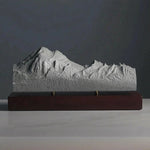 Mount Baker Sculpture (View from Bellingham Bay, Cascade Range, Washington) Sculpted Peaks