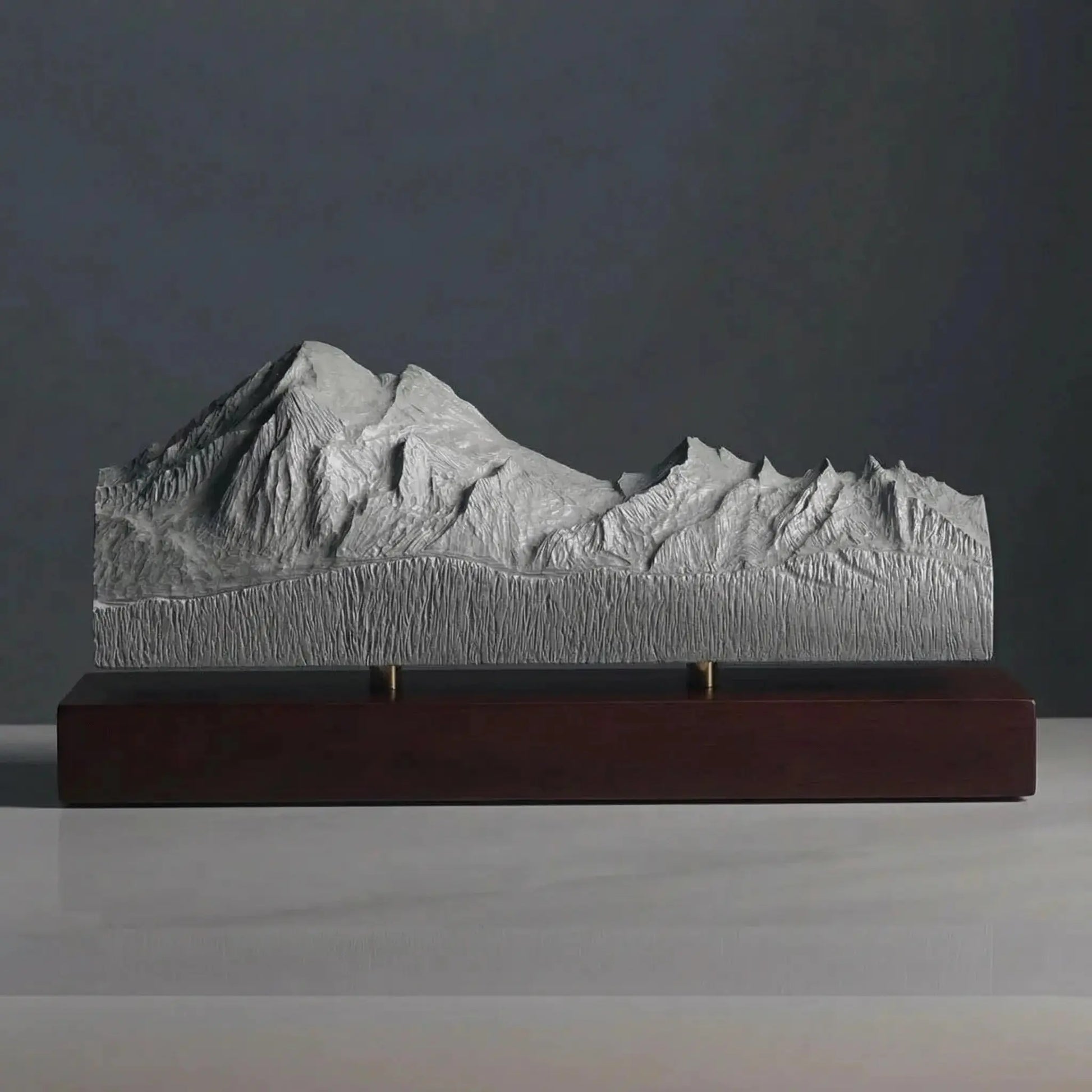 Mount Baker Sculpture (View from Bellingham Bay, Cascade Range, Washington) Sculpted Peaks