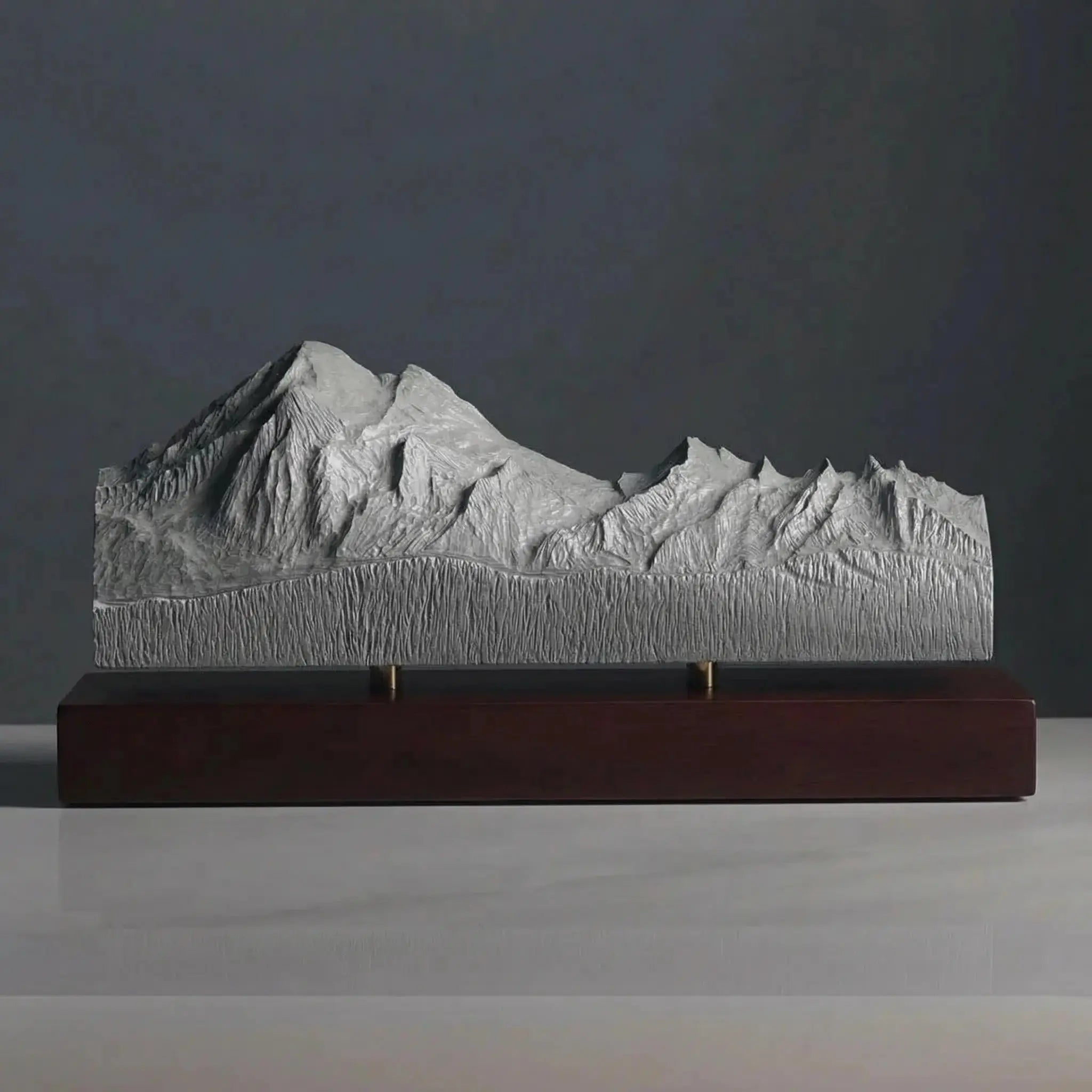 Mount Baker Sculpture (View from Bellingham Bay, Cascade Range, Washington) Sculpted Peaks