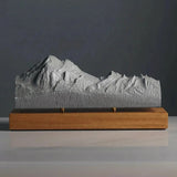 Mount Baker Sculpture (View from Bellingham Bay, Cascade Range, Washington) Sculpted Peaks