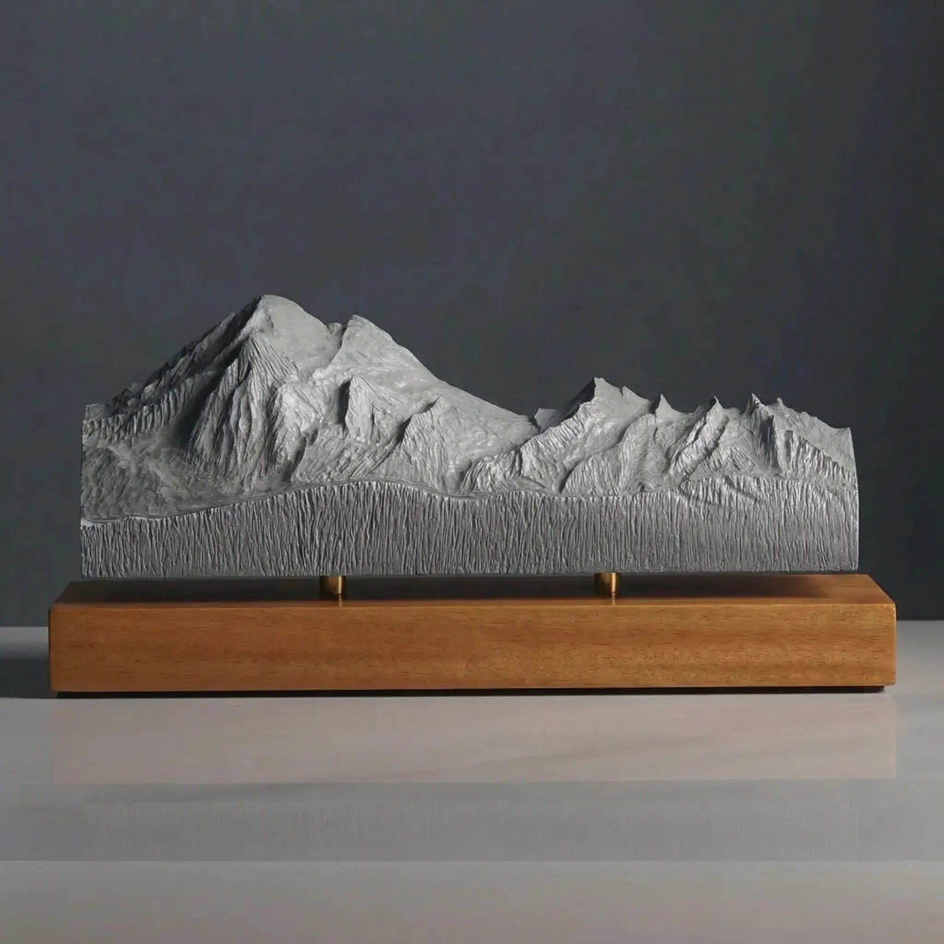 Mount Baker Sculpture (View from Bellingham Bay, Cascade Range, Washington) Sculpted Peaks