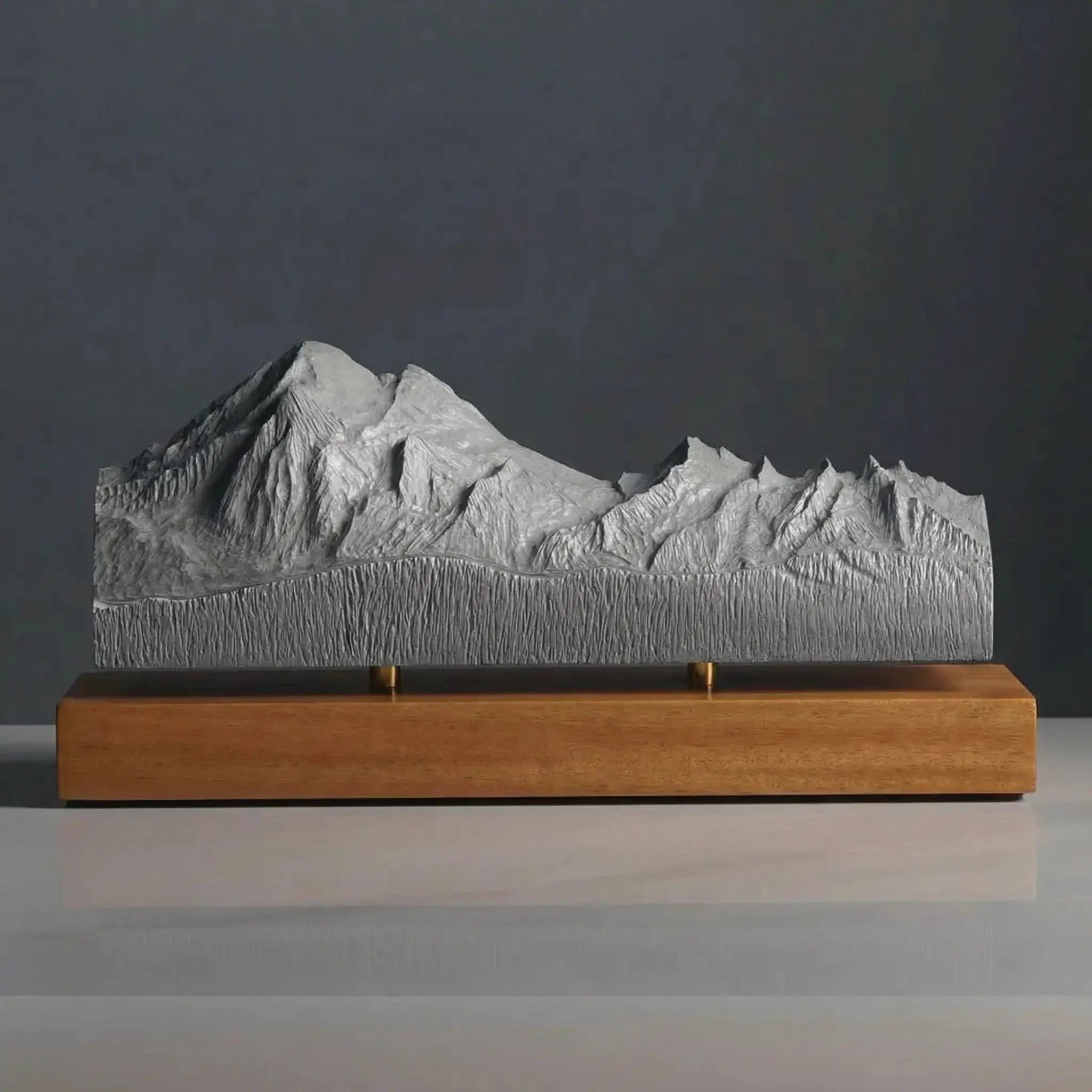 Mount Baker Sculpture (View from Bellingham Bay, Cascade Range, Washington) Sculpted Peaks