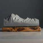 Mount Baker Sculpture (View from Bellingham Bay, Cascade Range, Washington) Sculpted Peaks
