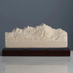 Mont Blanc Sculpture (North View) Sculpted Peaks