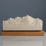 Mont Blanc Sculpture (North View) Sculpted Peaks