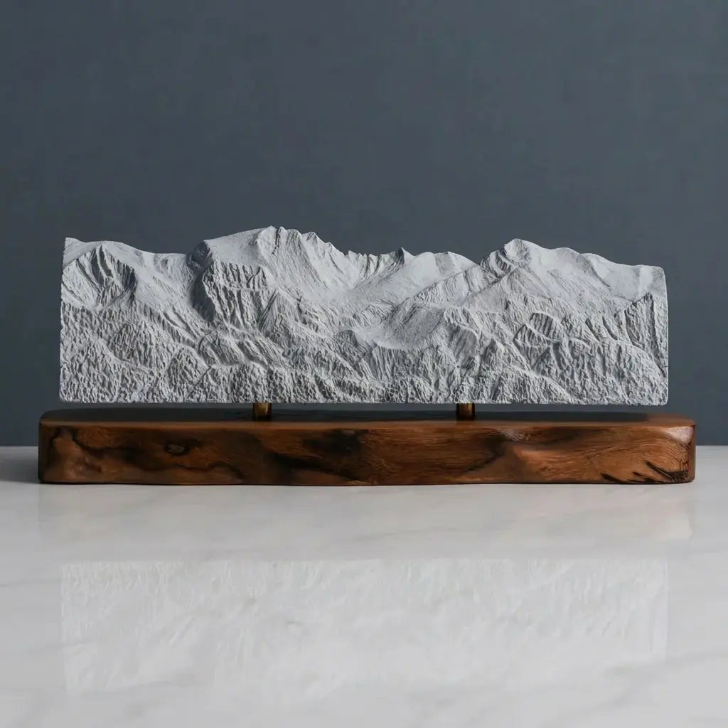 Mount Blue Sky Sculpture (Formerly Mount Evans, Colorado) Sculpted Peaks