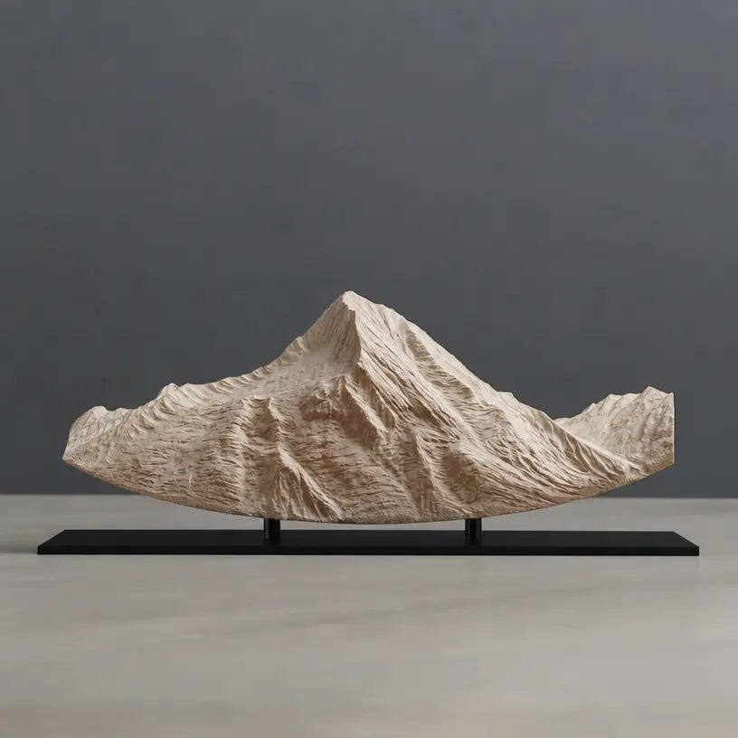 Mount Bristen Sculpture Sculpted Peaks