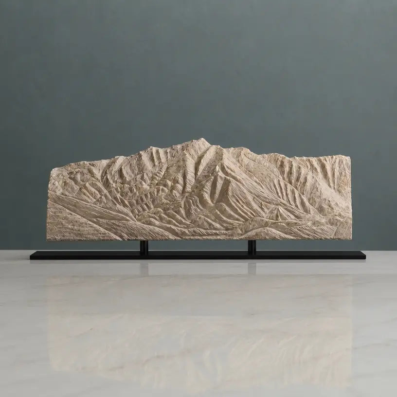 Mount Charleston Sculpture (View from Kyle Canyon, Nevada) Sculpted Peaks