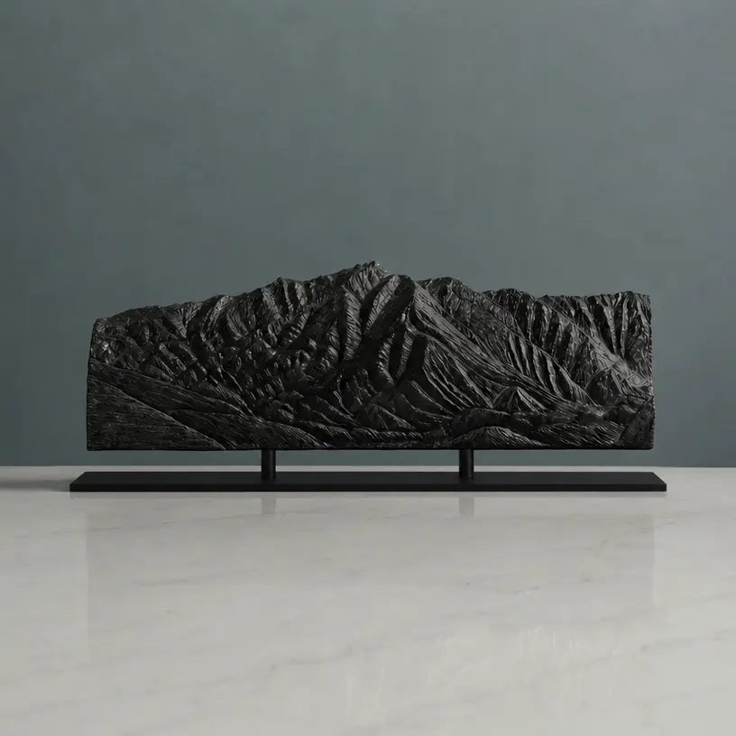 Mount Charleston Sculpture (View from Kyle Canyon, Nevada) Sculpted Peaks
