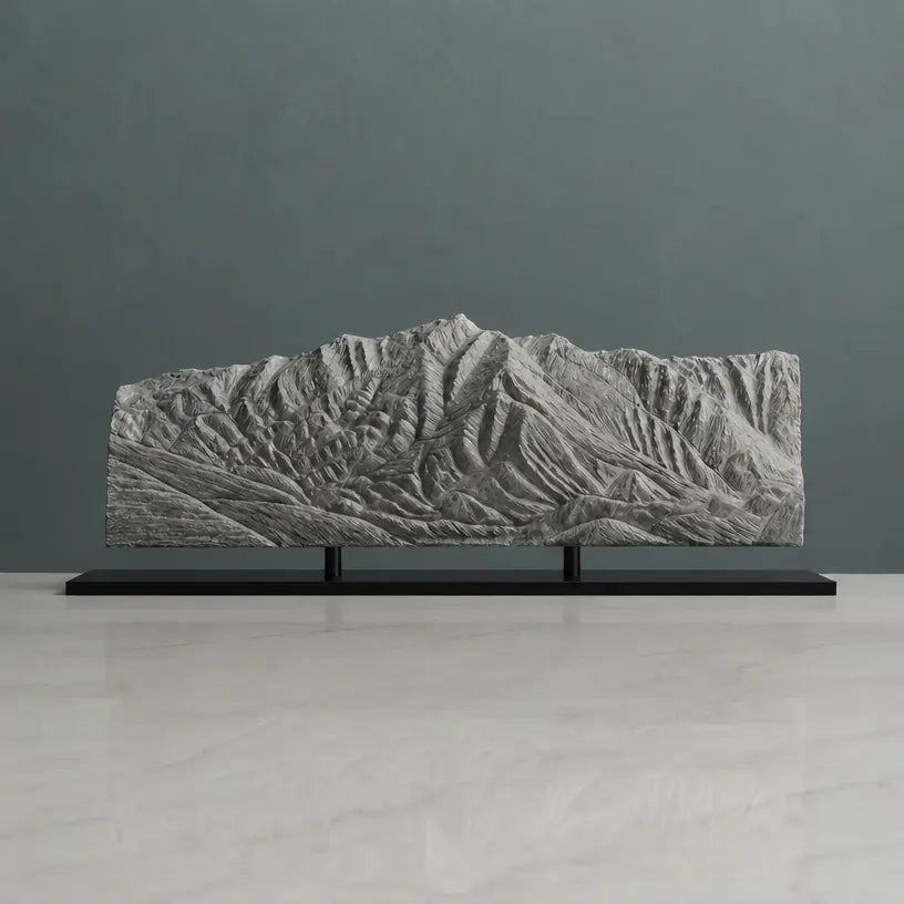 Mount Charleston Sculpture (View from Kyle Canyon, Nevada) Sculpted Peaks
