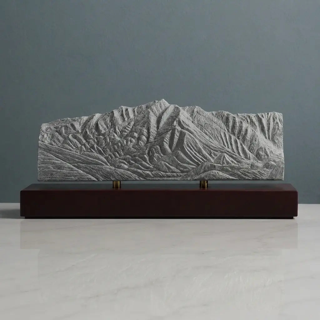 Mount Charleston Sculpture (View from Kyle Canyon, Nevada) Sculpted Peaks