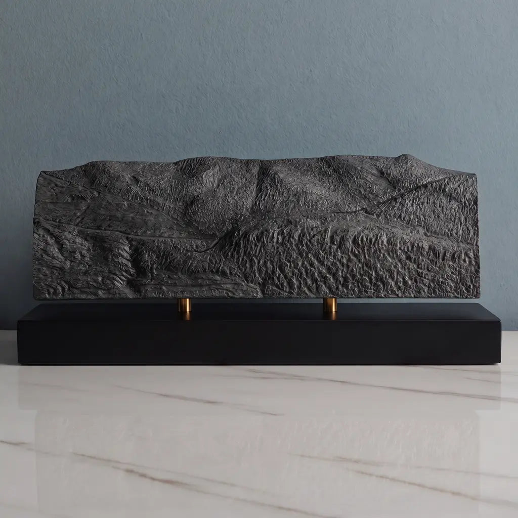 Mount Constitution Sculpture - Orcas Island Sculpted Peaks