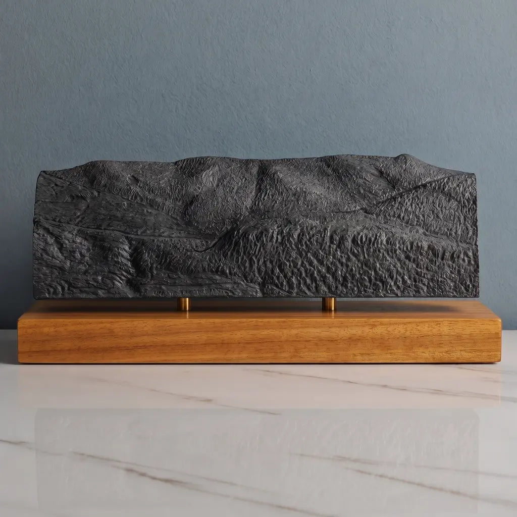 Mount Constitution Sculpture - Orcas Island Sculpted Peaks