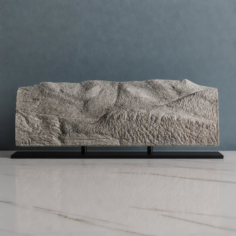 Mount Constitution Sculpture - Orcas Island Sculpted Peaks