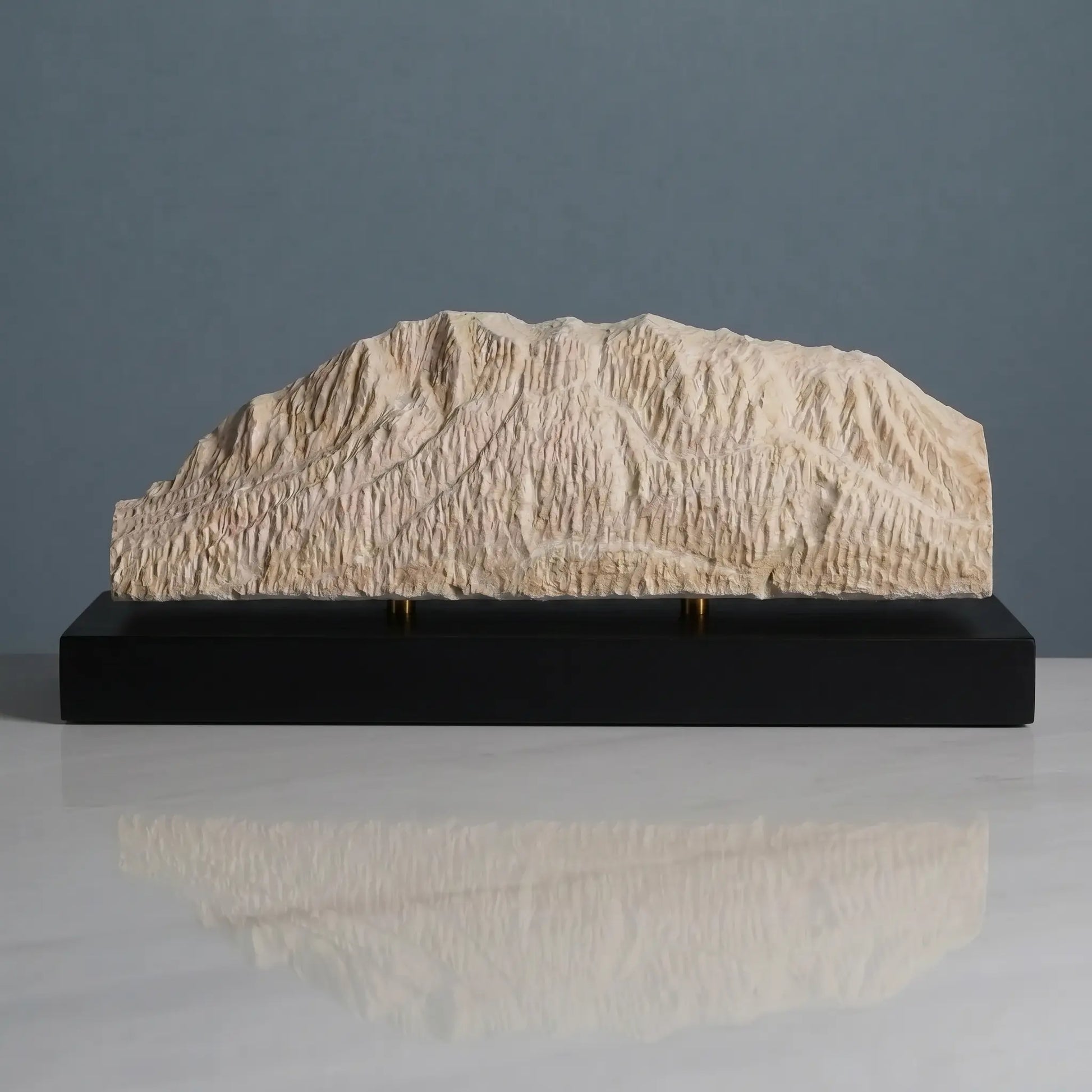Mount Crested Butte Sculpture (View from Grant Lake, Colorado) Sculpted Peaks