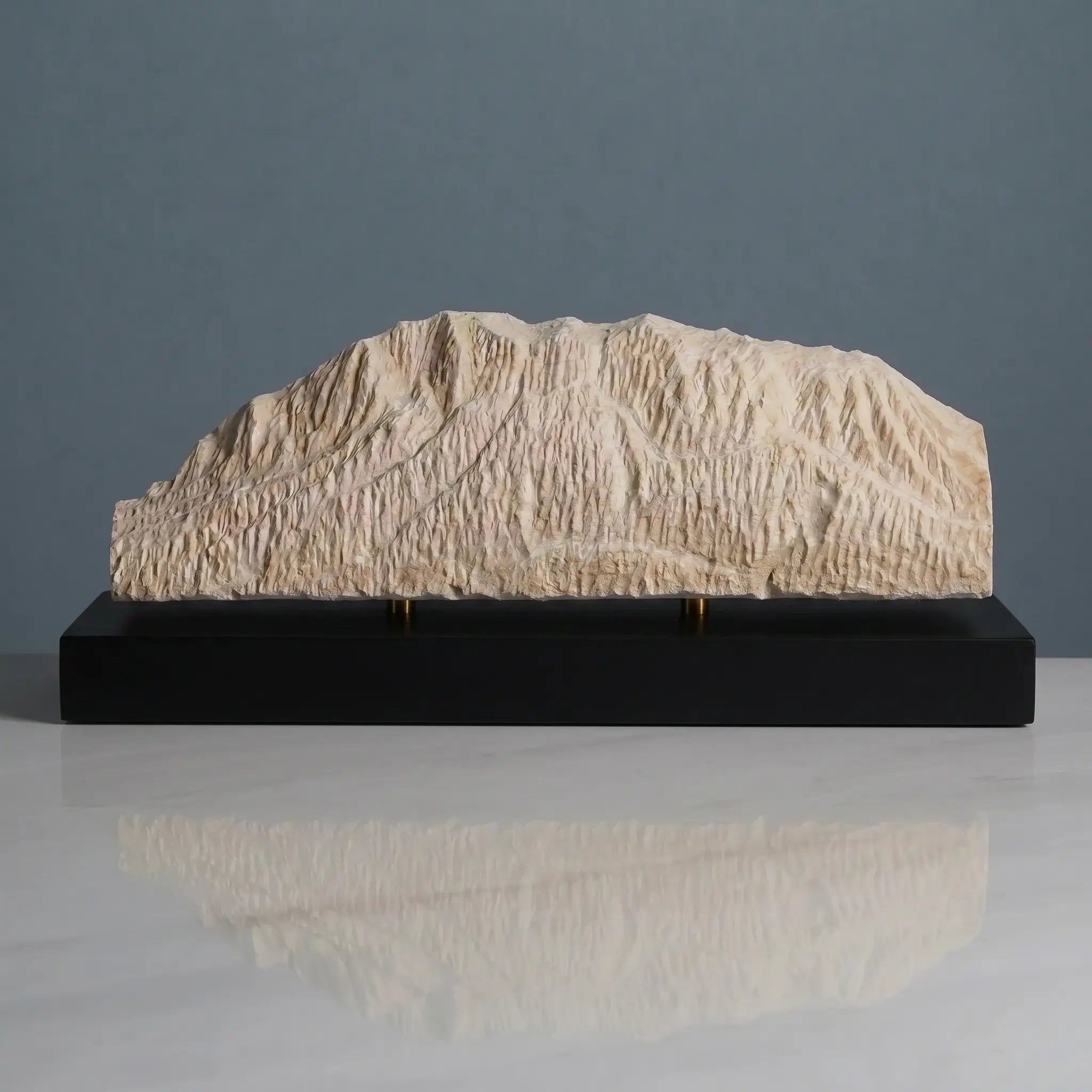 Mount Crested Butte Sculpture (View from Grant Lake, Colorado) Sculpted Peaks