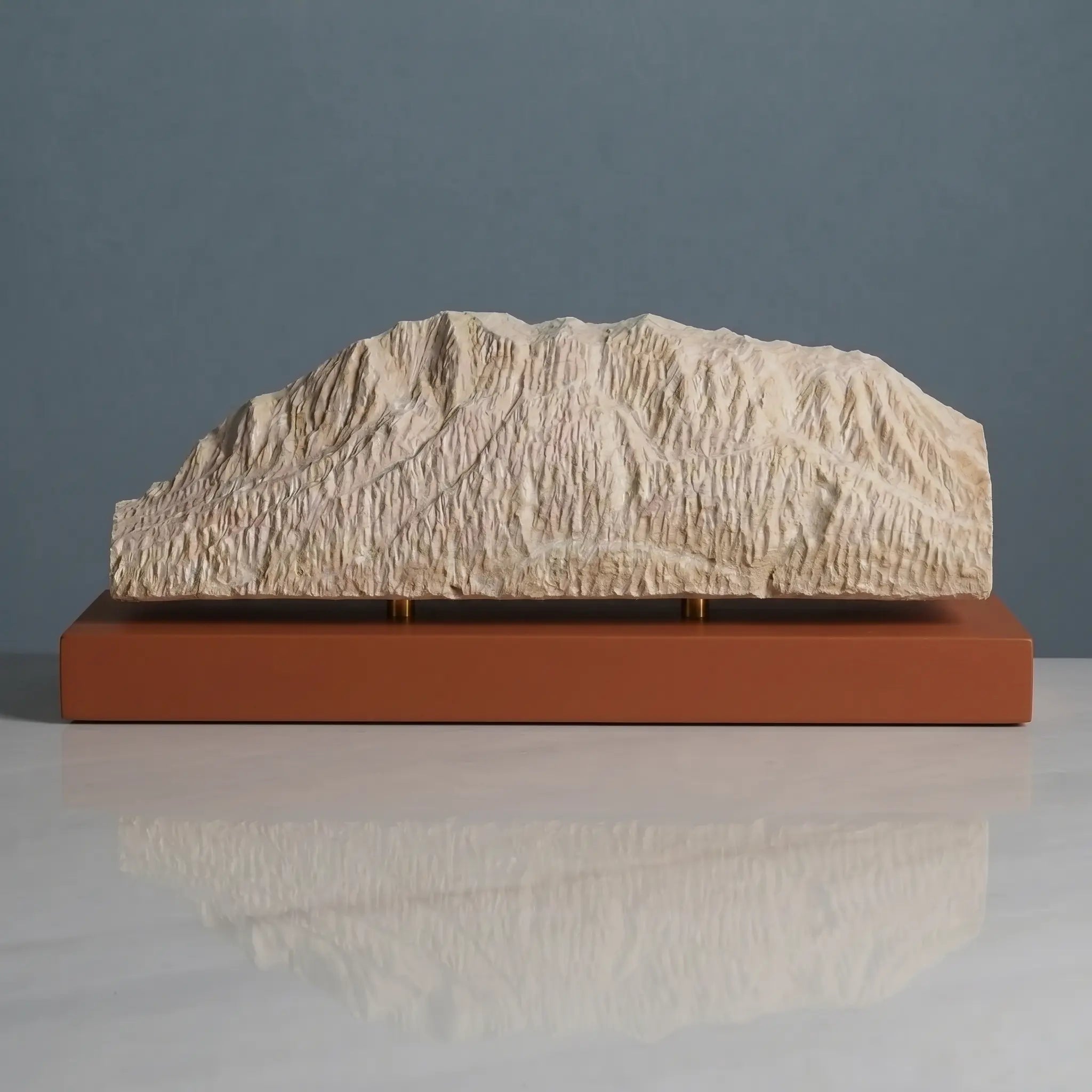 Mount Crested Butte Sculpture (View from Grant Lake, Colorado) Sculpted Peaks