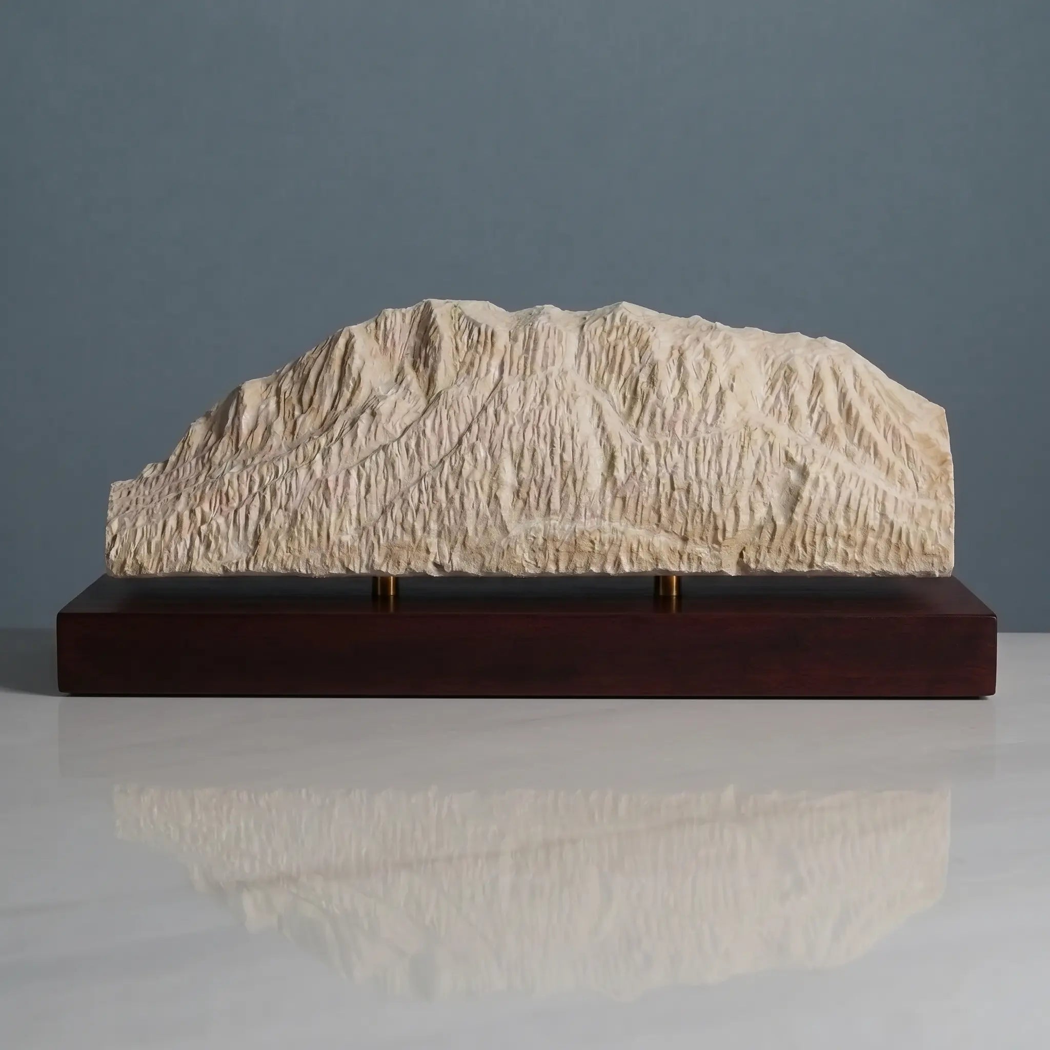 Mount Crested Butte Sculpture (View from Grant Lake, Colorado) Sculpted Peaks