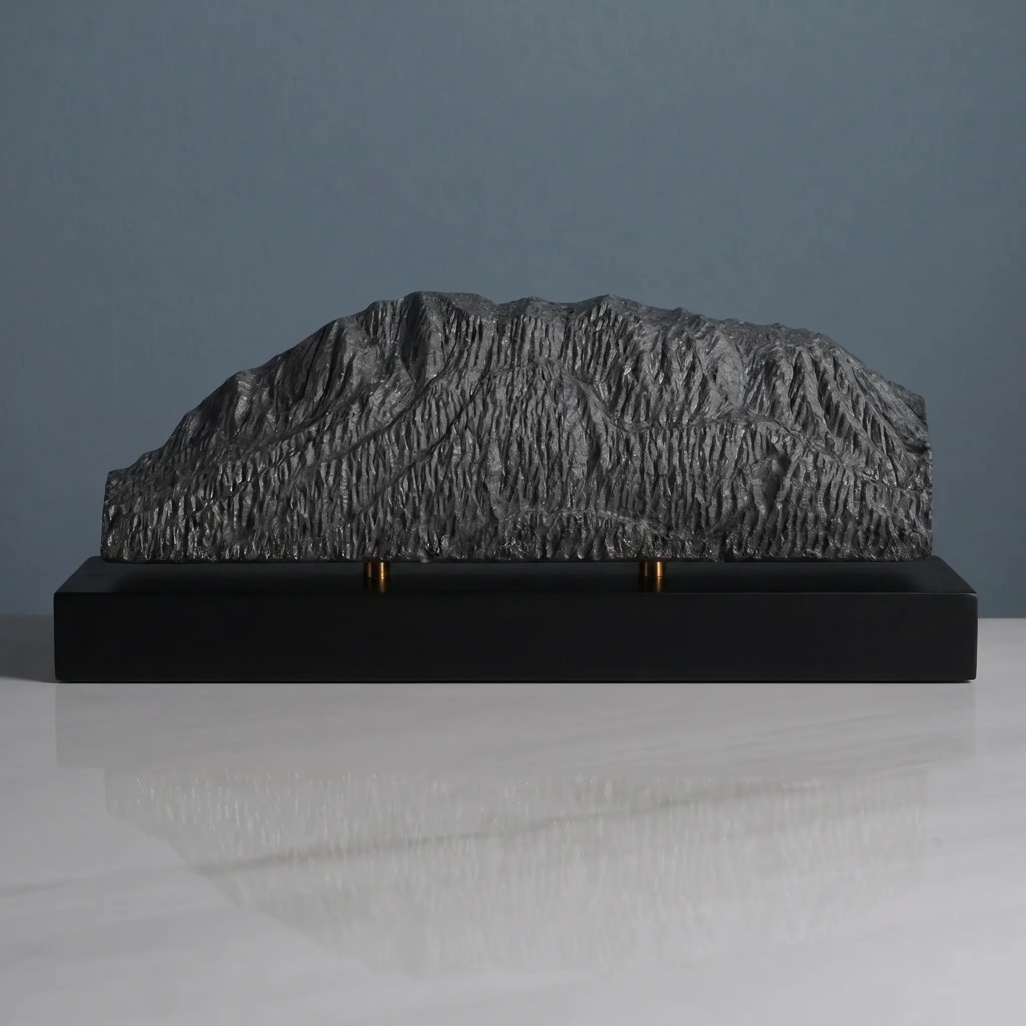 Mount Crested Butte Sculpture (View from Grant Lake, Colorado) Sculpted Peaks