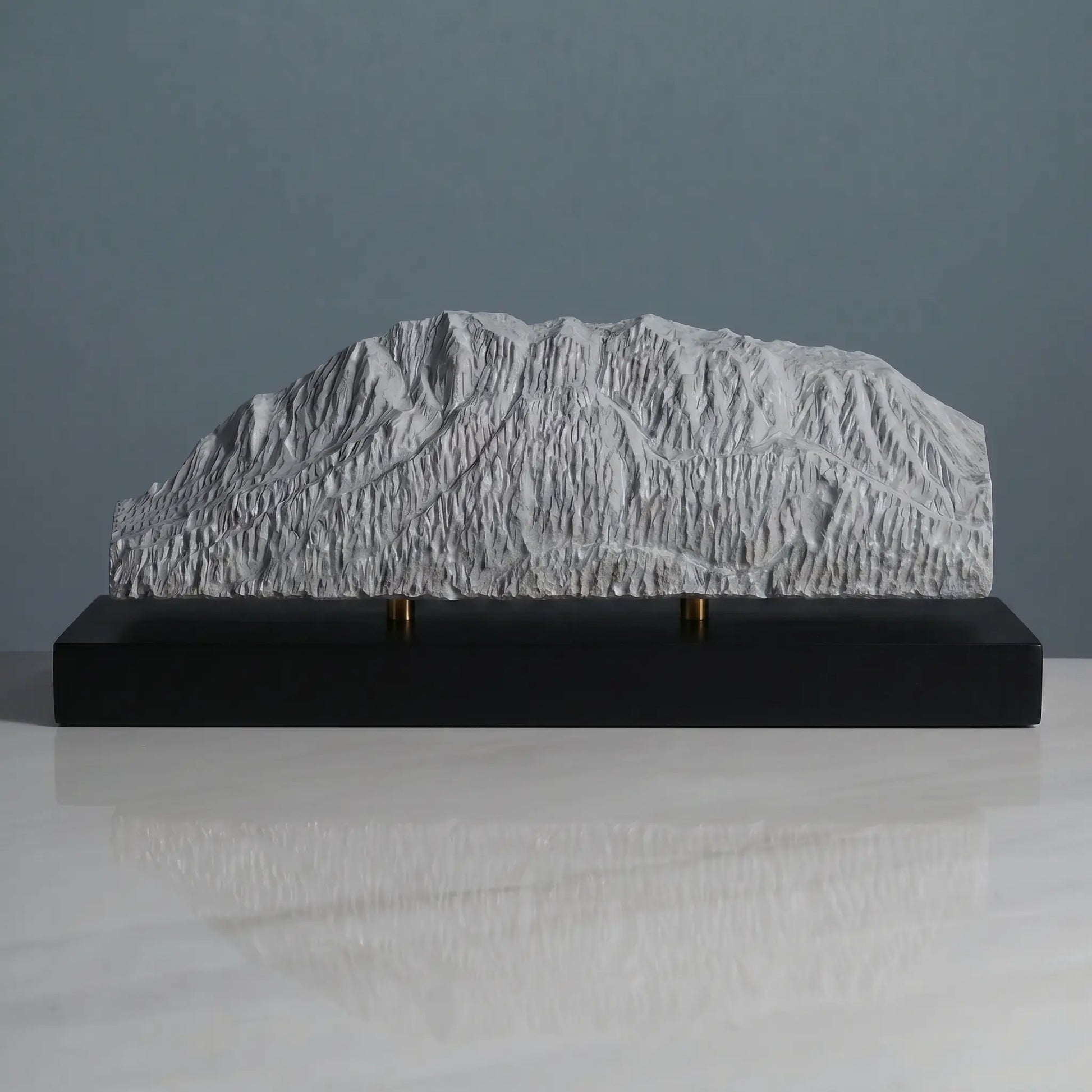 Mount Crested Butte Sculpture (View from Grant Lake, Colorado) Sculpted Peaks