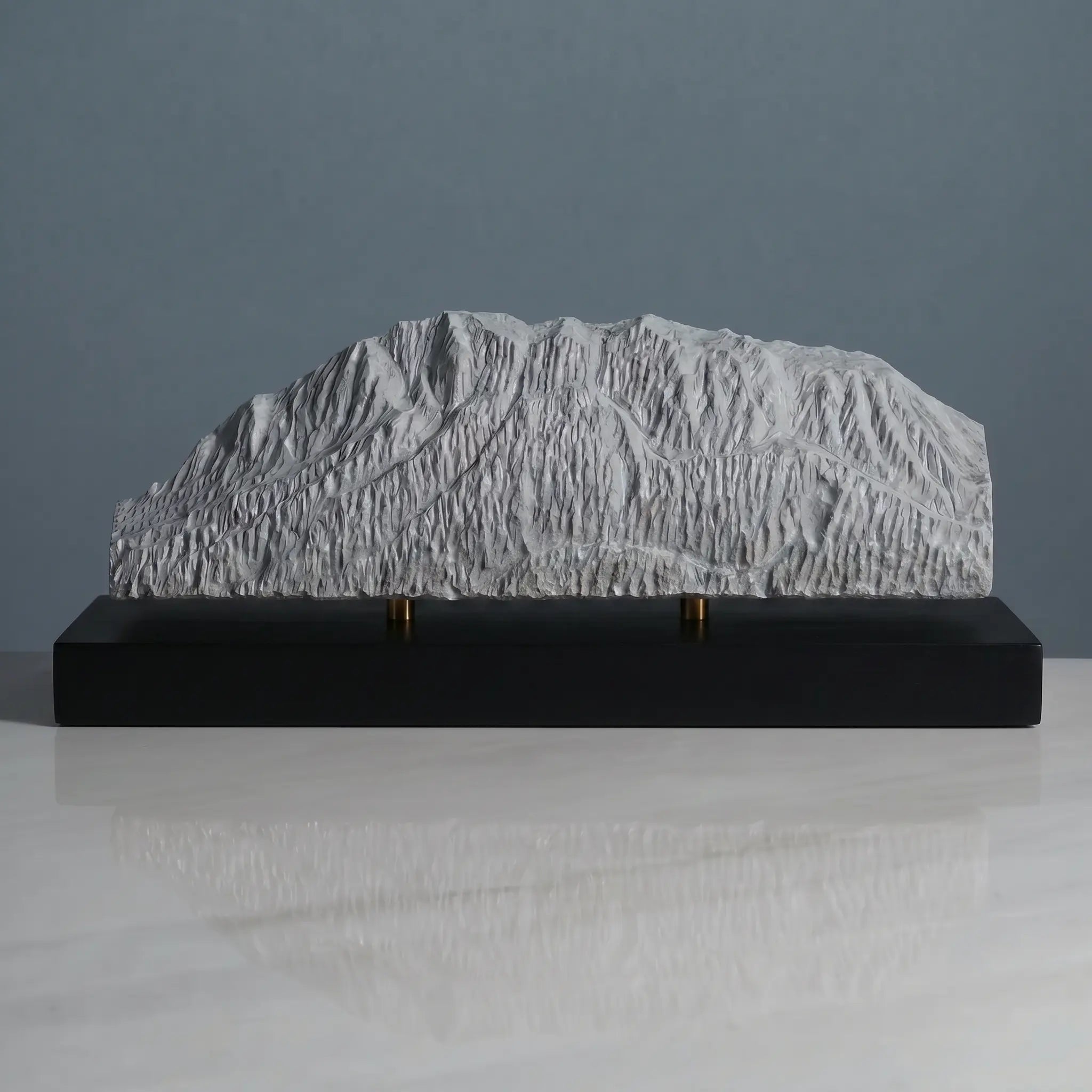Mount Crested Butte Sculpture (View from Grant Lake, Colorado) Sculpted Peaks