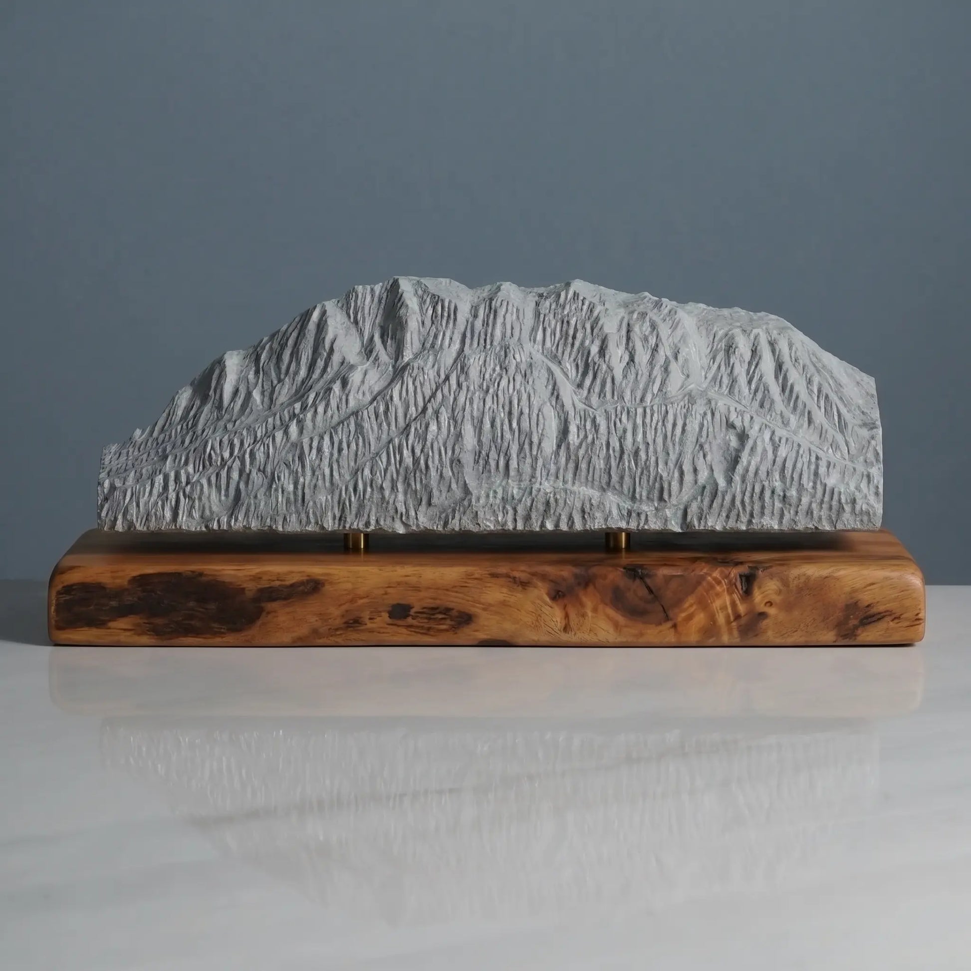 Mount Crested Butte Sculpture (View from Grant Lake, Colorado) Sculpted Peaks