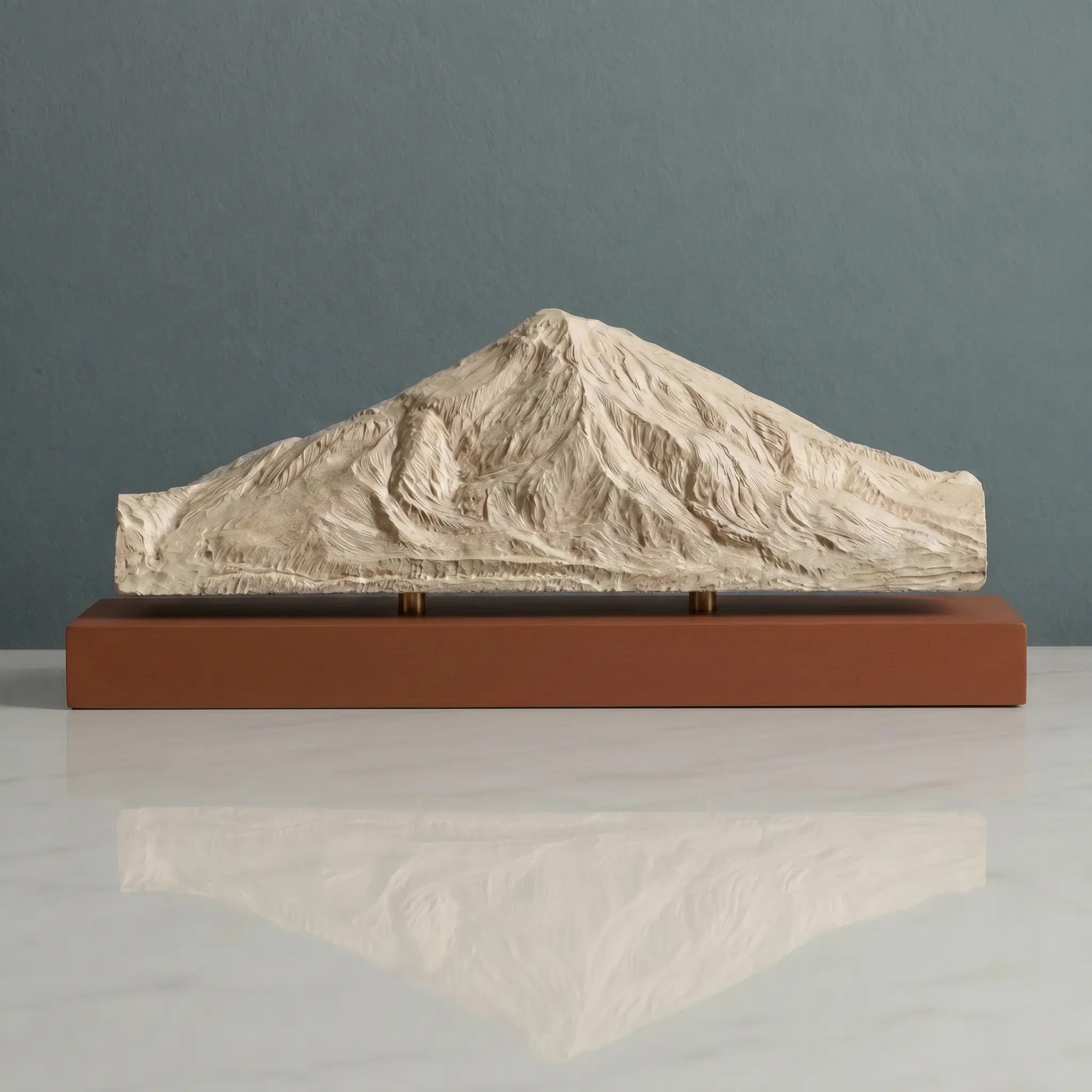 Mount Damavand Sculpture (View from Polur, Iran) Sculpted Peaks