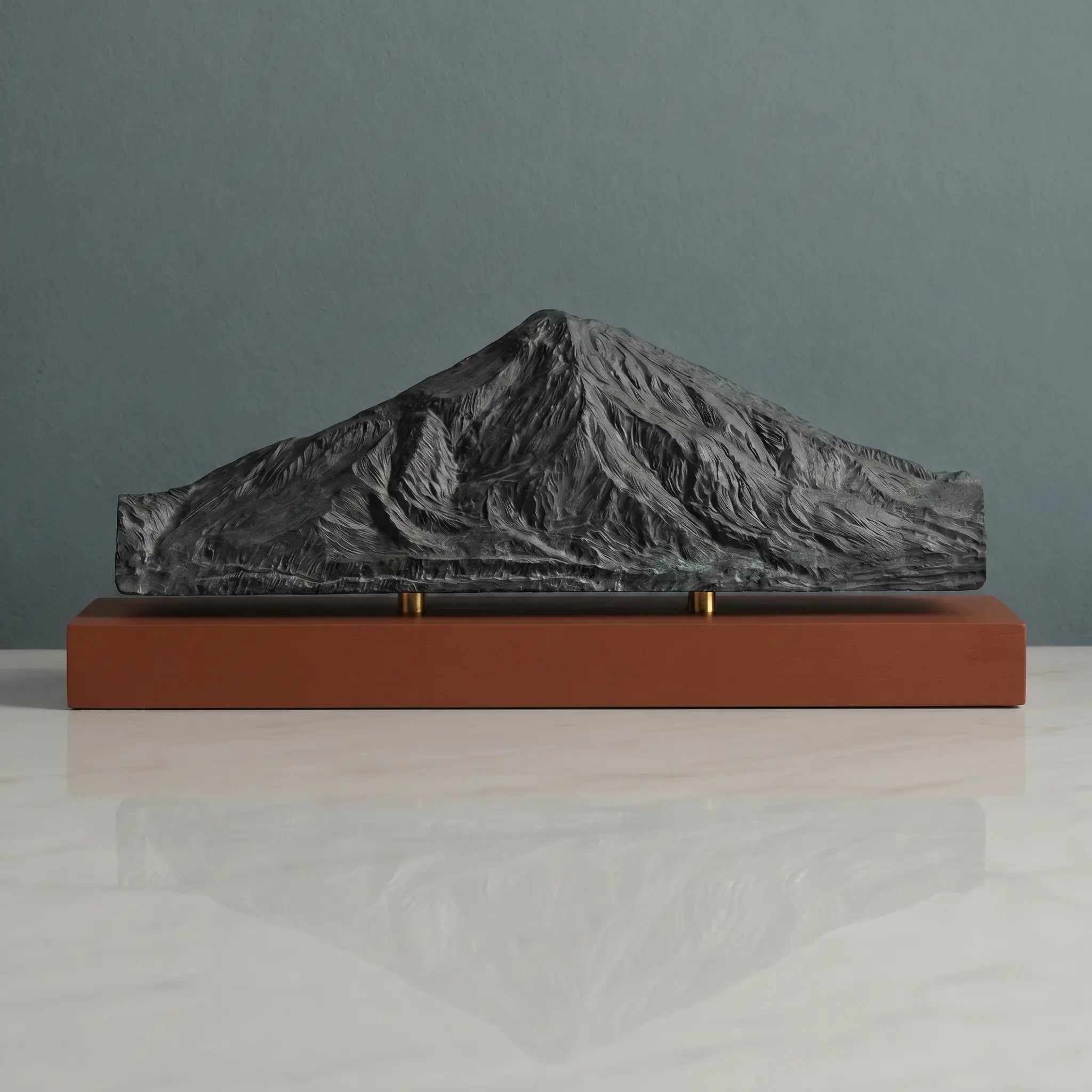 Mount Damavand Sculpture (View from Polur, Iran) Sculpted Peaks