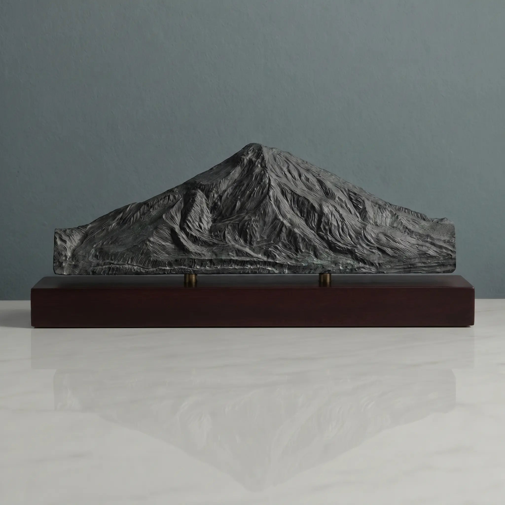 Mount Damavand Sculpture (View from Polur, Iran) Sculpted Peaks