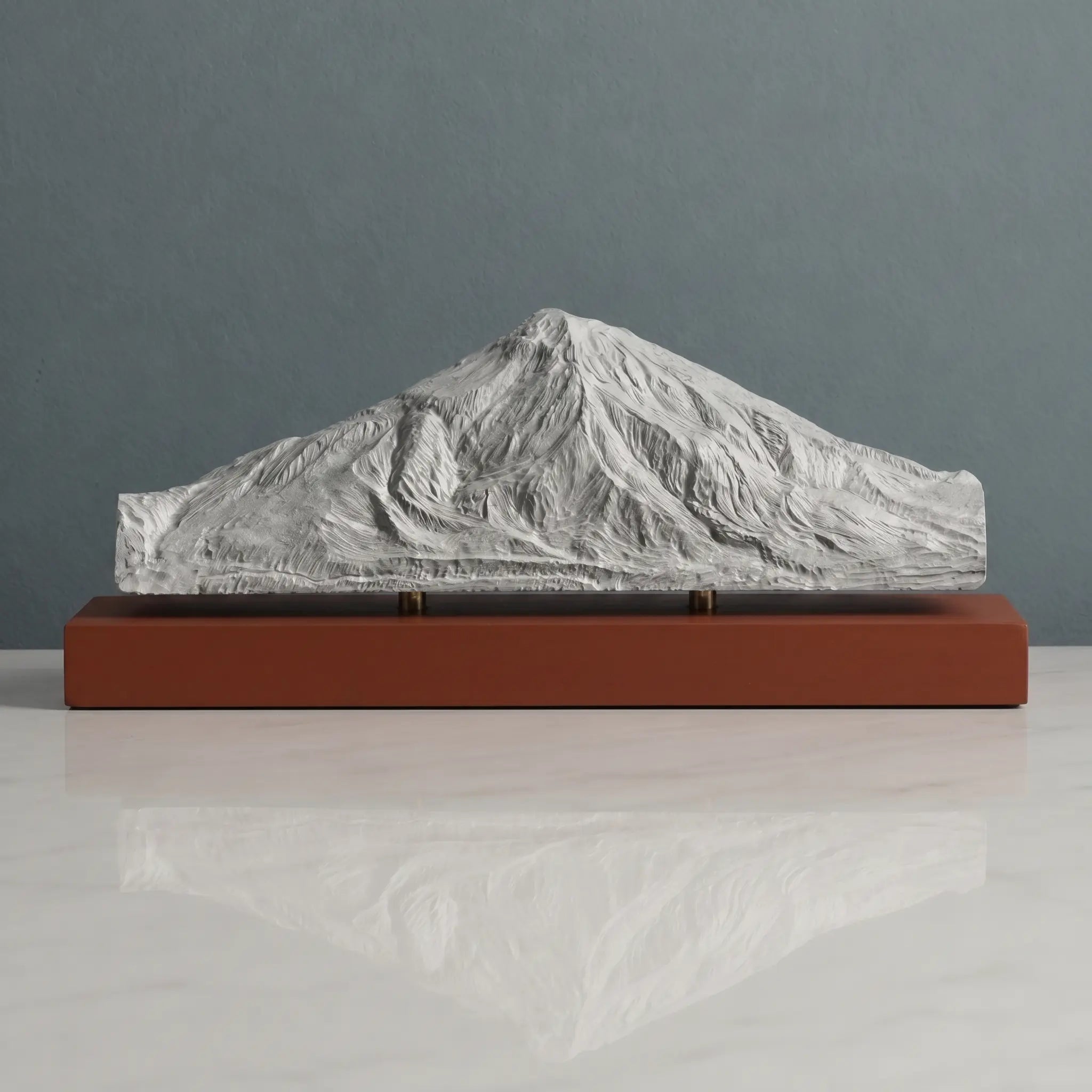 Mount Damavand Sculpture (View from Polur, Iran) Sculpted Peaks